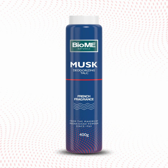 BioMe Naturals Musk Deodorizing Talc – 400g