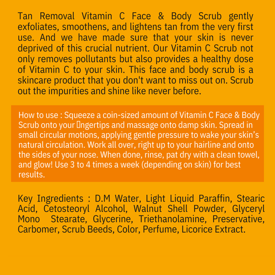 VITAMIN C SCRUB - 380ml