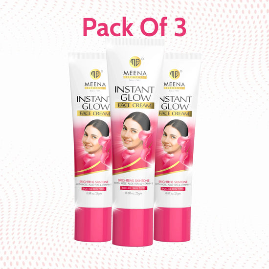 Instant Glow - Cream - Pack of 3