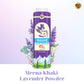 Meena Khaki Powder Lavender - 100g (Brightening & Beauty Talc)+ Rose Water 100ml FREE