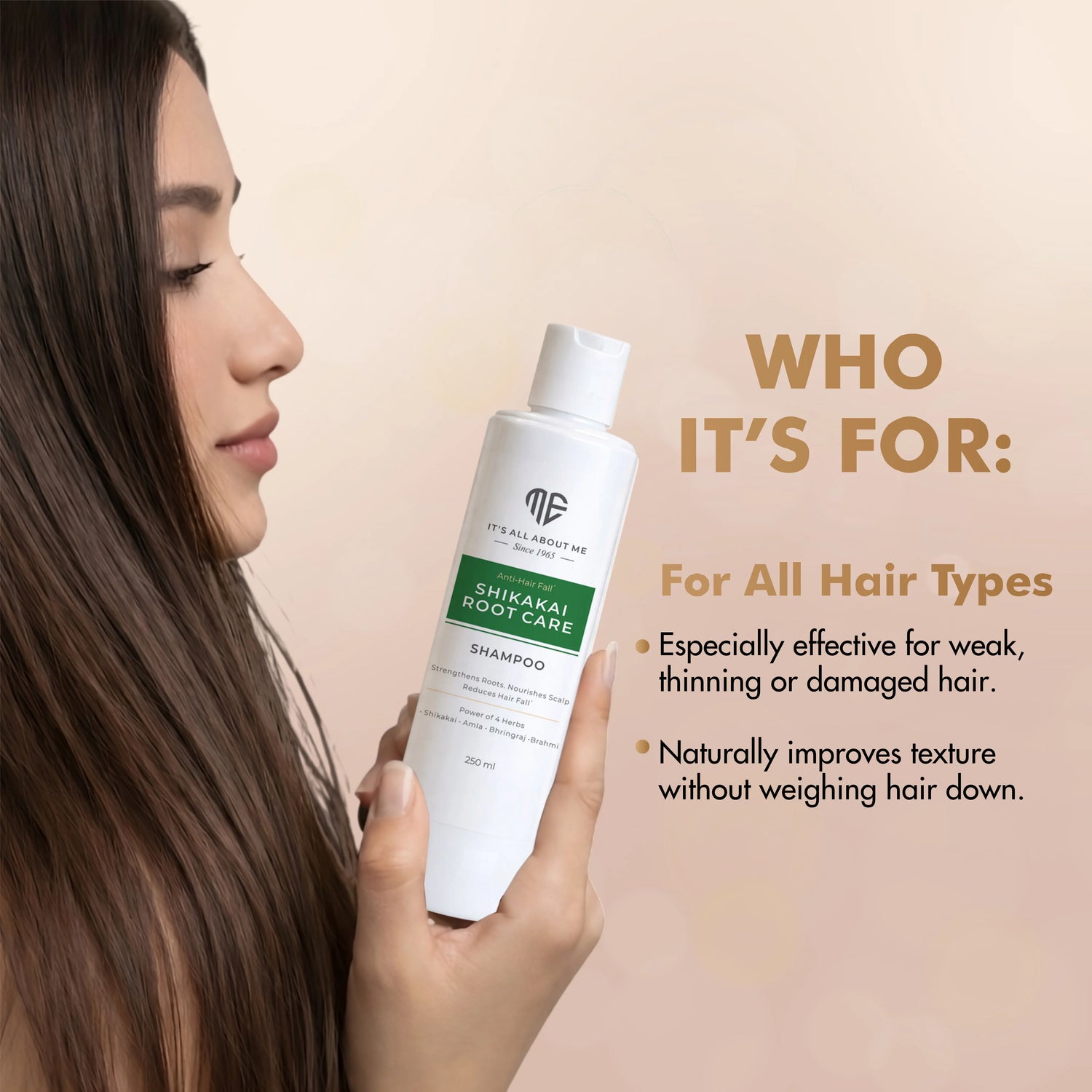 Anti-hair fall Shikakai root care shampoo