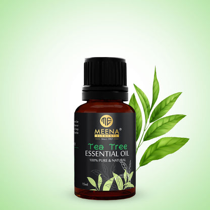 Tea tree Essential Oil 15ml - Skin, Scalp and Hair Health