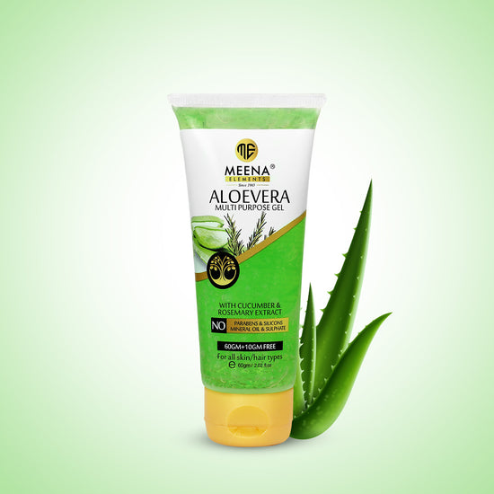 Aloe Gel - No Paraben, Silicon , Mineral Oil & Sulphate